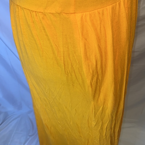 NWT Ny&c Light orange maxi dress large NY & CO - Picture 9 of 14